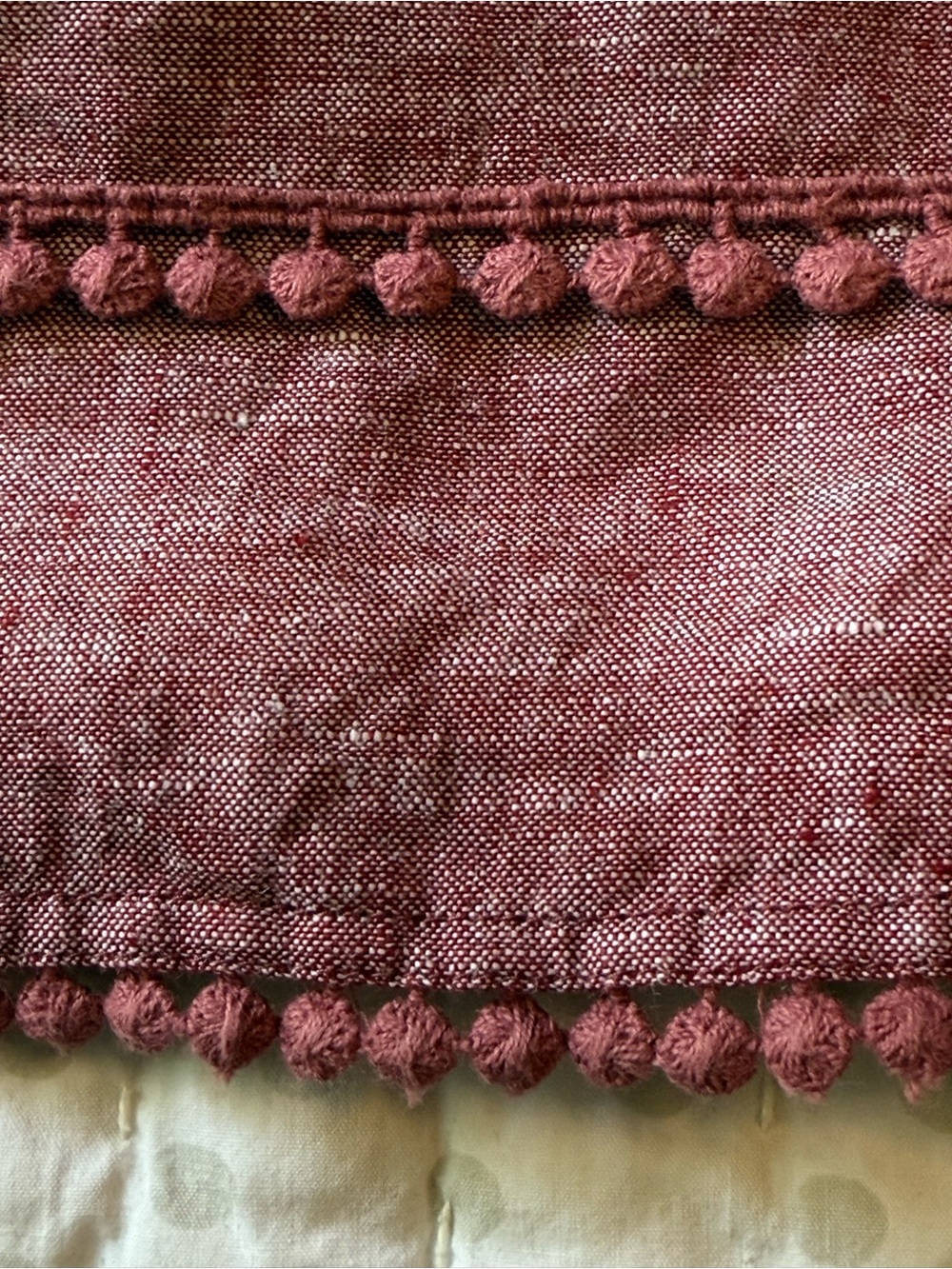 Tahari Tassel Tie Linen Tunic - Picture 4 of 9